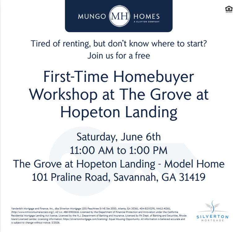Hopeton Home Buyer Workshop